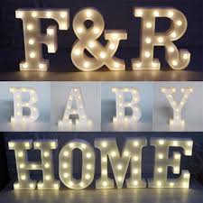 Letras led
